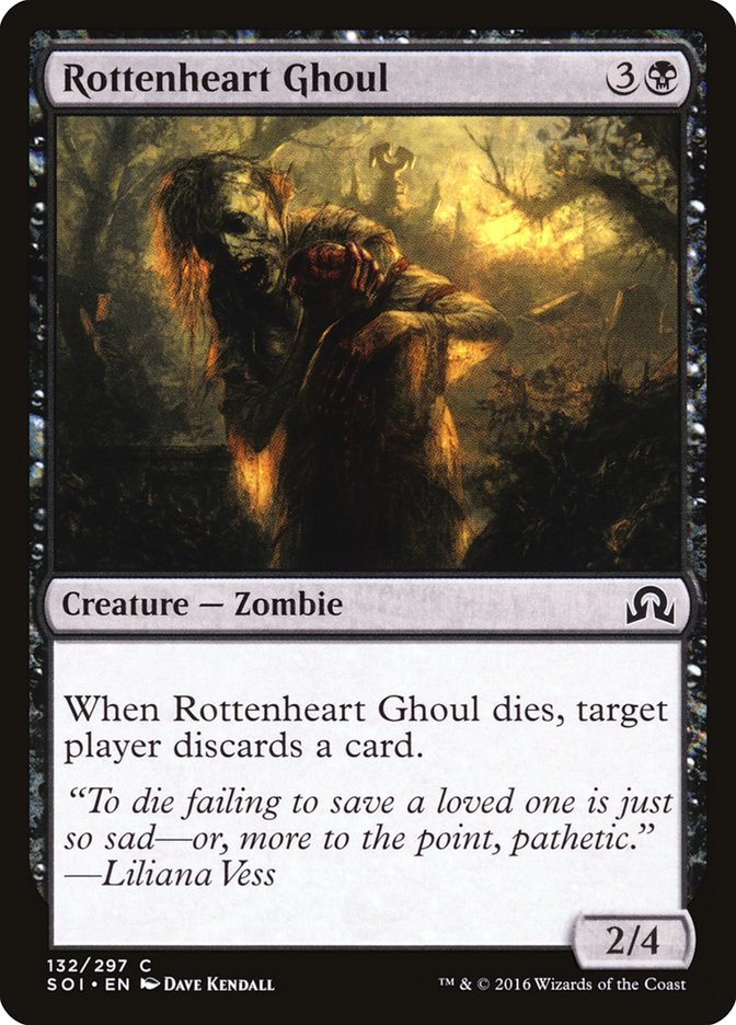 Rottenheart Ghoul [Shadows over Innistrad] | Shuffle n Cut Hobbies & Games