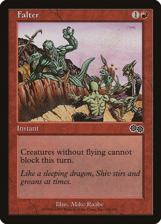 Falter [Urza's Saga] | Shuffle n Cut Hobbies & Games