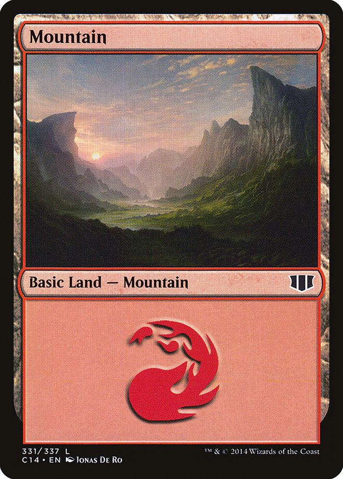 Mountain (331) [Commander 2014] | Shuffle n Cut Hobbies & Games