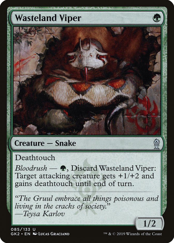 Wasteland Viper [Ravnica Allegiance Guild Kit] | Shuffle n Cut Hobbies & Games