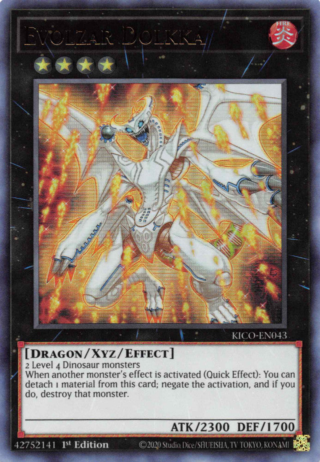 Evolzar Dolkka [KICO-EN043] Ultra Rare | Shuffle n Cut Hobbies & Games