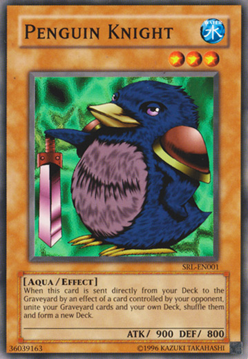 Penguin Knight [SRL-001] Common | Shuffle n Cut Hobbies & Games