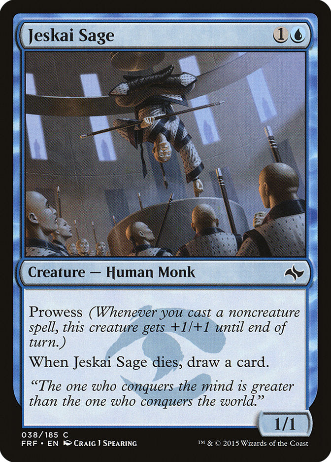 Jeskai Sage [Fate Reforged] | Shuffle n Cut Hobbies & Games