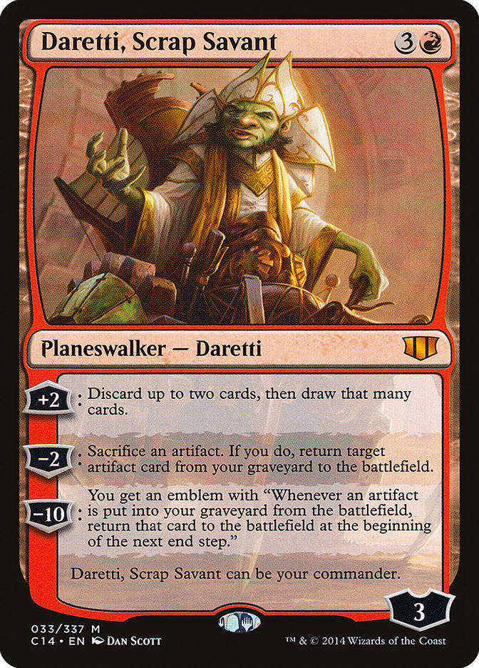 Daretti, Scrap Savant [Commander 2014] | Shuffle n Cut Hobbies & Games