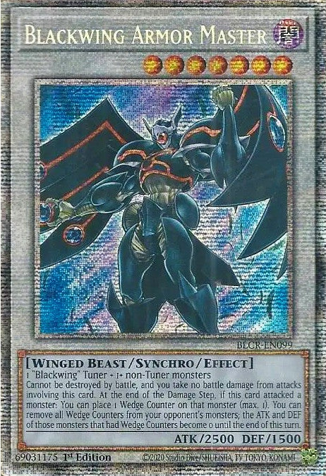 Blackwing Armor Master [BLCR-EN099] Starlight Rare | Shuffle n Cut Hobbies & Games