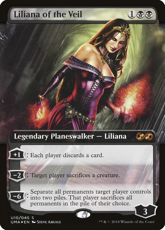 Liliana of the Veil (Topper) [Ultimate Masters Box Topper] | Shuffle n Cut Hobbies & Games