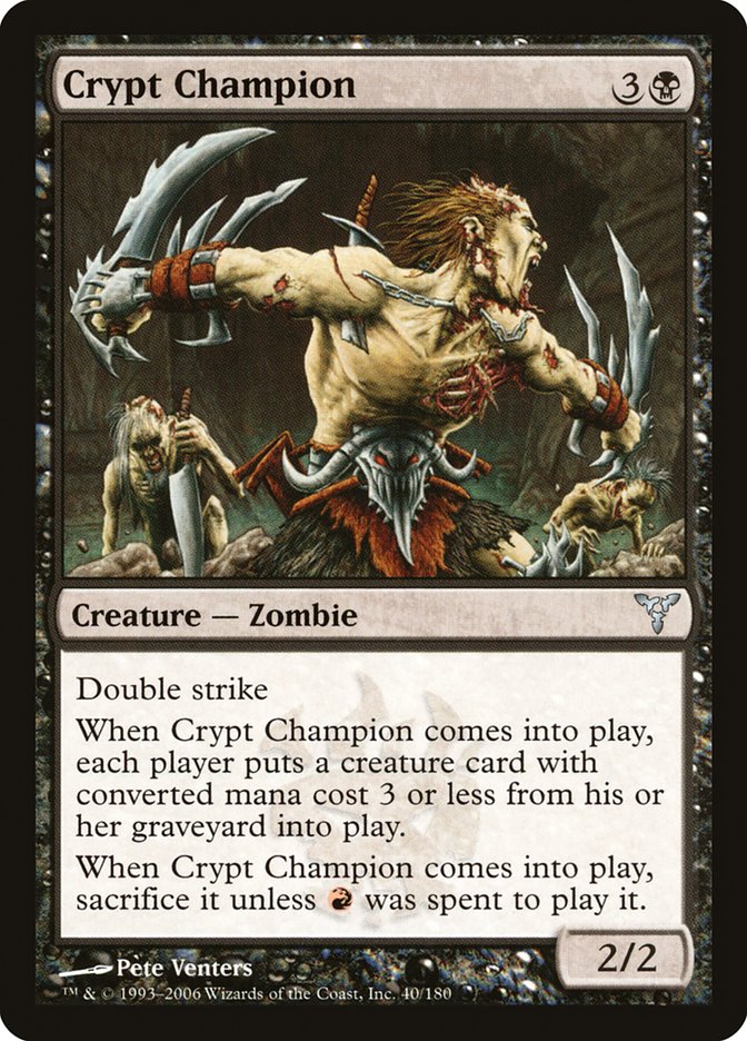 Crypt Champion [Dissension] | Shuffle n Cut Hobbies & Games
