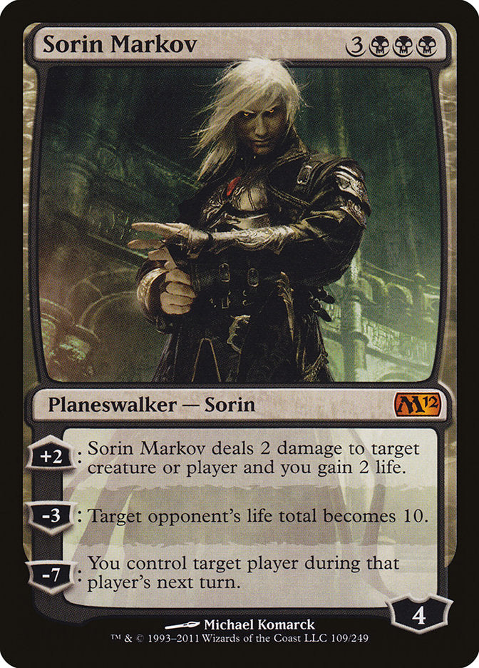 Sorin Markov [Magic 2012] | Shuffle n Cut Hobbies & Games