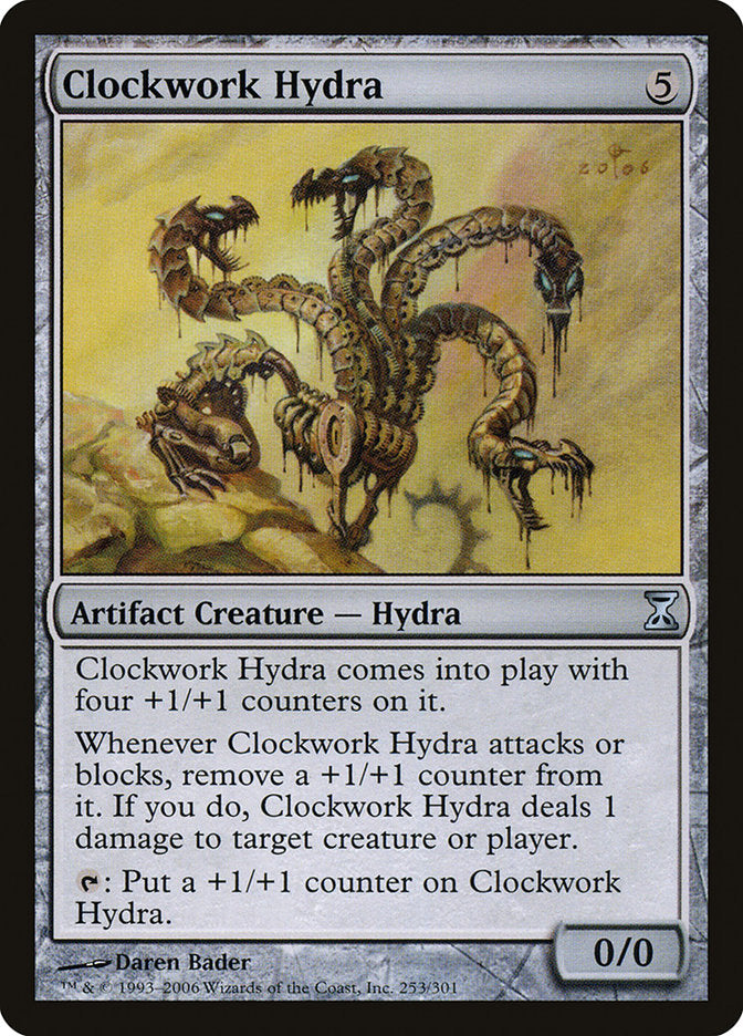 Clockwork Hydra [Time Spiral] | Shuffle n Cut Hobbies & Games