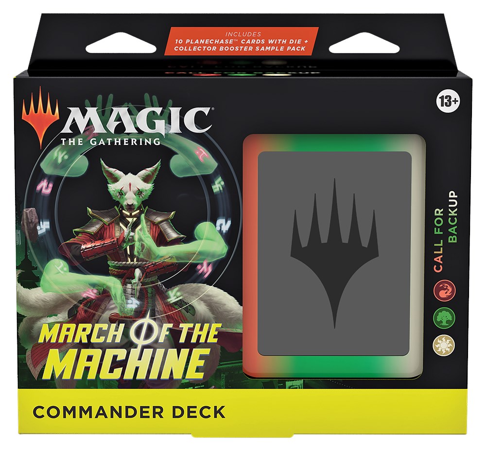 March of the Machine - Commander Deck (Call For Backup) | Shuffle n Cut Hobbies & Games