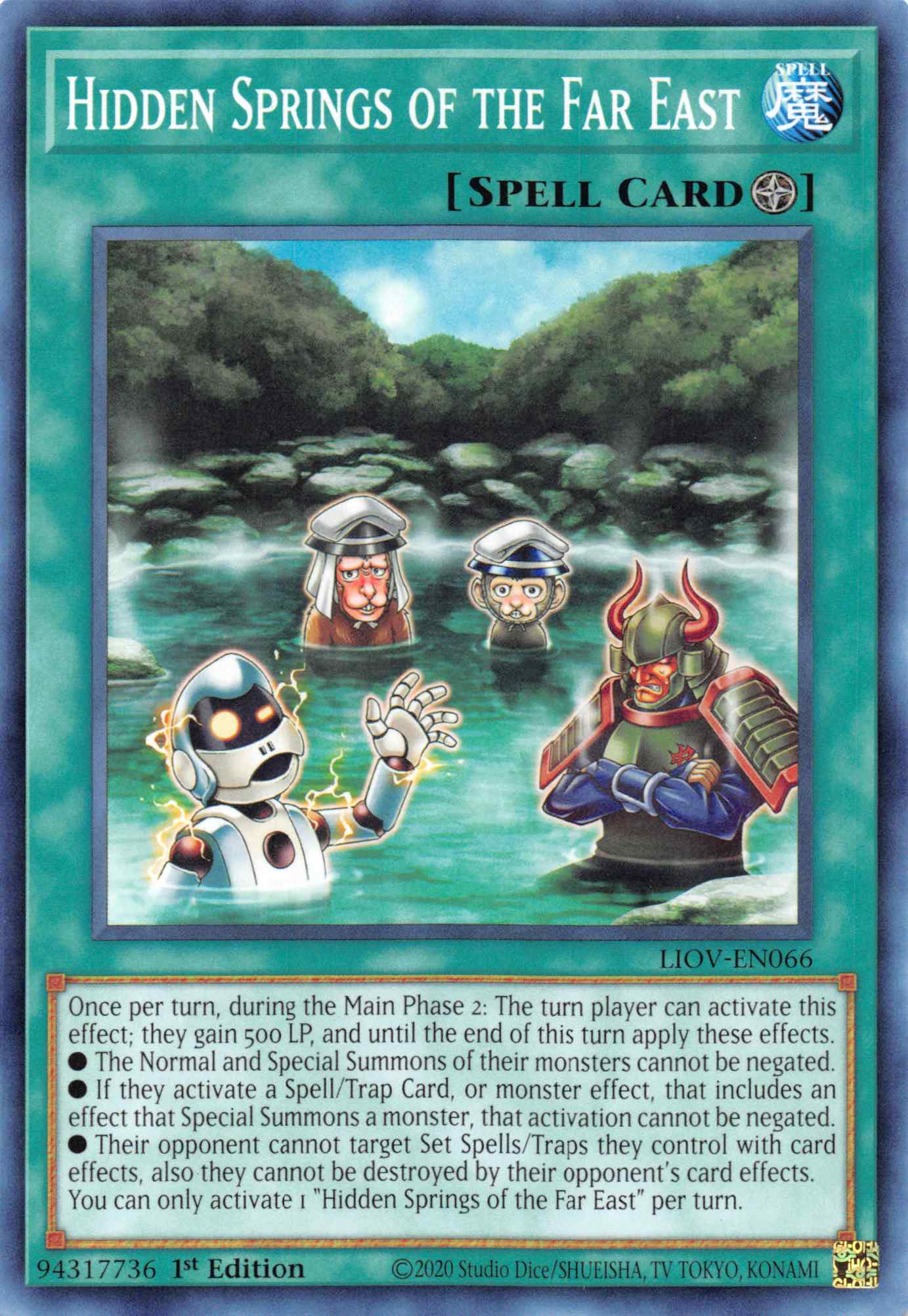 Hidden Springs of the Far East [LIOV-EN066] Common | Shuffle n Cut Hobbies & Games