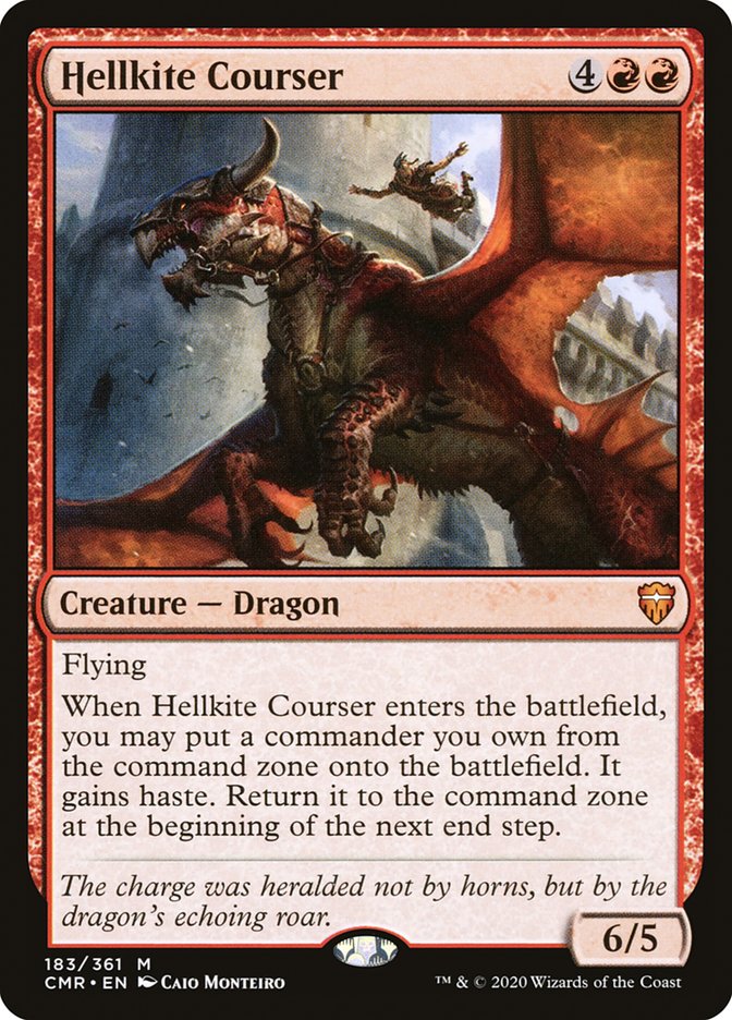 Hellkite Courser [Commander Legends] | Shuffle n Cut Hobbies & Games