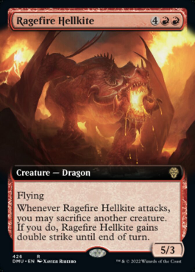 Ragefire Hellkite (Extended Art) [Dominaria United] | Shuffle n Cut Hobbies & Games