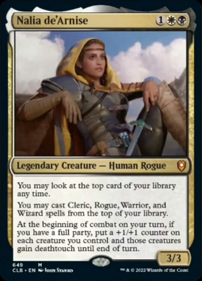Nalia de'Arnise [Commander Legends: Battle for Baldur's Gate] | Shuffle n Cut Hobbies & Games