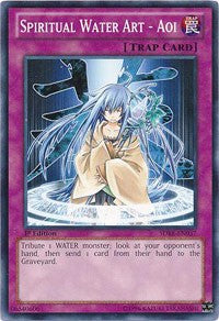 Spiritual Water Art - Aoi [SDRE-EN037] Common | Shuffle n Cut Hobbies & Games