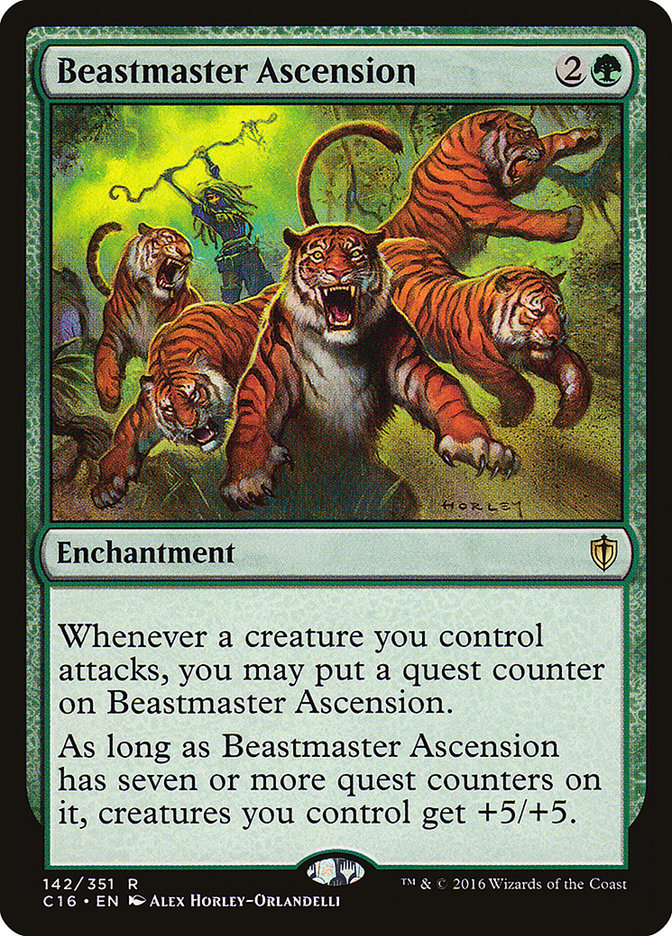 Beastmaster Ascension [Commander 2016] | Shuffle n Cut Hobbies & Games