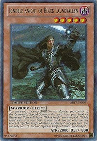Ignoble Knight of Black Laundsallyn [ABYR-EN000] Super Rare | Shuffle n Cut Hobbies & Games