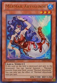 Mermail Abysslinde [ABYR-EN014] Ultra Rare | Shuffle n Cut Hobbies & Games