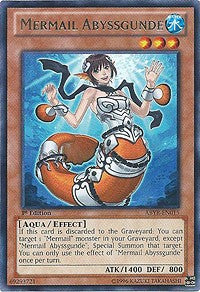 Mermail Abyssgunde [ABYR-EN015] Rare | Shuffle n Cut Hobbies & Games