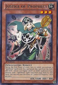 Justice of Prophecy [ABYR-EN023] Rare | Shuffle n Cut Hobbies & Games