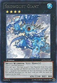Snowdust Giant [ABYR-EN049] Rare | Shuffle n Cut Hobbies & Games