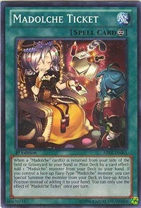 Madolche Ticket [ABYR-EN061] Common | Shuffle n Cut Hobbies & Games
