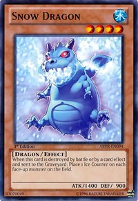 Snow Dragon [ABYR-EN094] Common | Shuffle n Cut Hobbies & Games