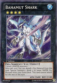 Bahamut Shark [ABYR-EN099] Secret Rare | Shuffle n Cut Hobbies & Games