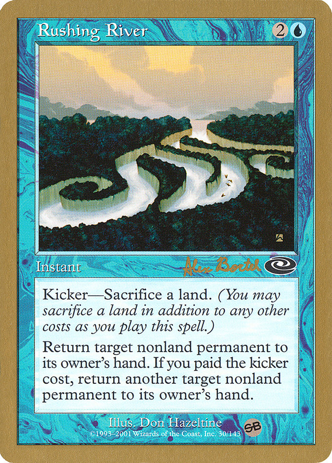 Rushing River (Alex Borteh) (SB) [World Championship Decks 2001] | Shuffle n Cut Hobbies & Games