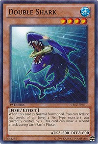 Double Shark [CBLZ-EN010] Common | Shuffle n Cut Hobbies & Games
