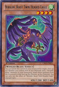 Heraldic Beast Twin-Headed Eagle [CBLZ-EN015] Rare | Shuffle n Cut Hobbies & Games