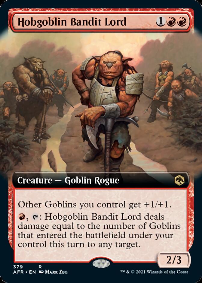 Hobgoblin Bandit Lord (Extended Art) [Dungeons & Dragons: Adventures in the Forgotten Realms] | Shuffle n Cut Hobbies & Games