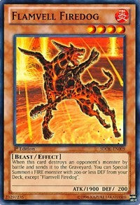 Flamvell Firedog [SDOK-EN009] Common | Shuffle n Cut Hobbies & Games