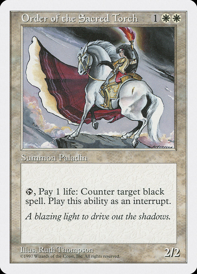 Order of the Sacred Torch [Fifth Edition] | Shuffle n Cut Hobbies & Games
