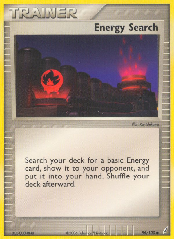 Energy Search (86/100) [EX: Crystal Guardians] | Shuffle n Cut Hobbies & Games