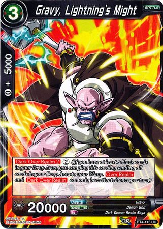 Gravy, Lightning's Might [BT4-113] | Shuffle n Cut Hobbies & Games