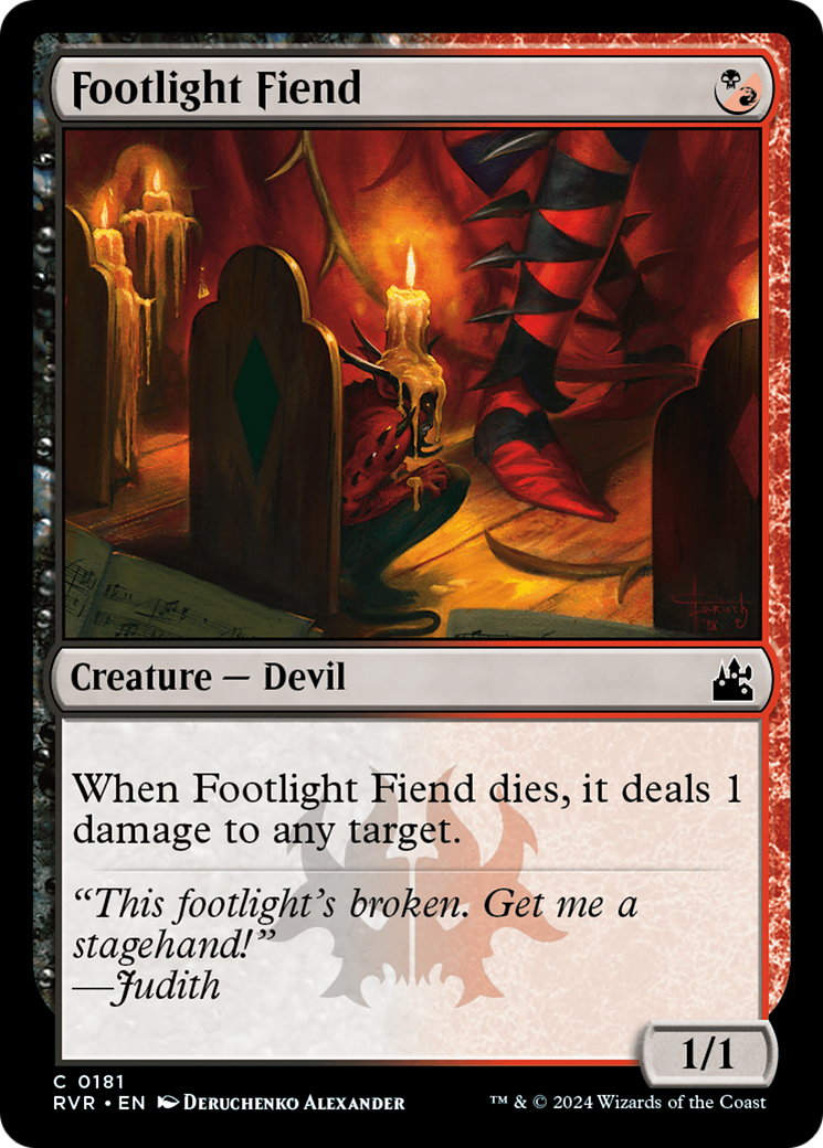 Footlight Fiend [Ravnica Remastered] | Shuffle n Cut Hobbies & Games