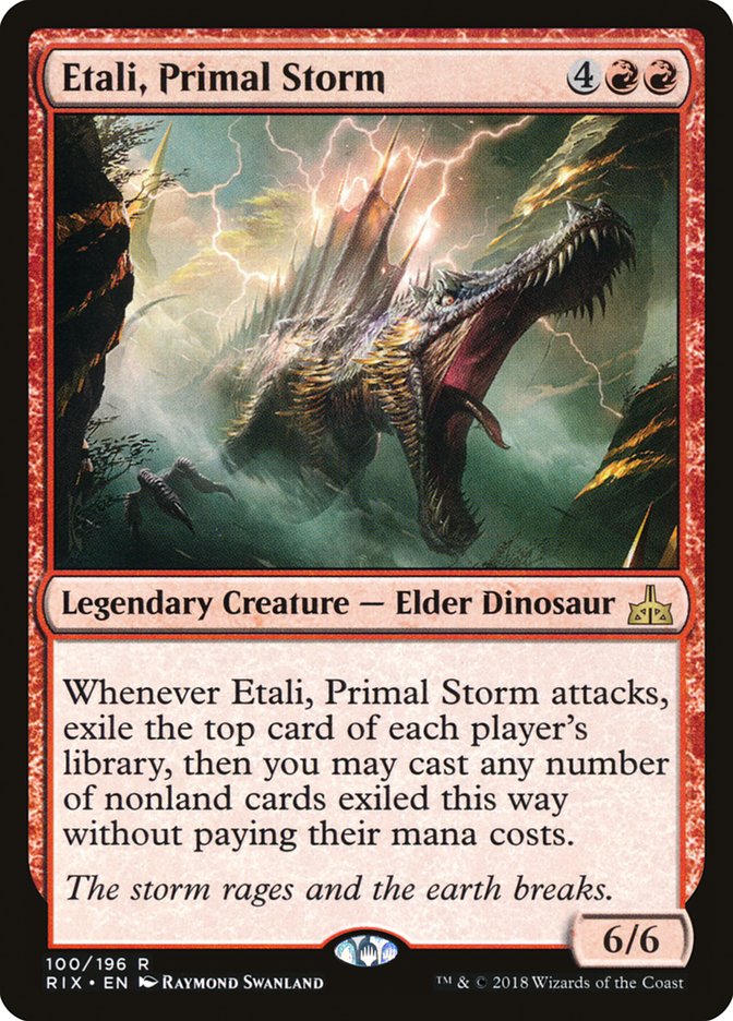 Etali, Primal Storm [Rivals of Ixalan] | Shuffle n Cut Hobbies & Games