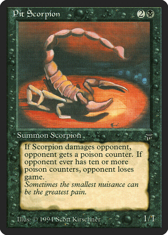 Pit Scorpion [Legends] | Shuffle n Cut Hobbies & Games