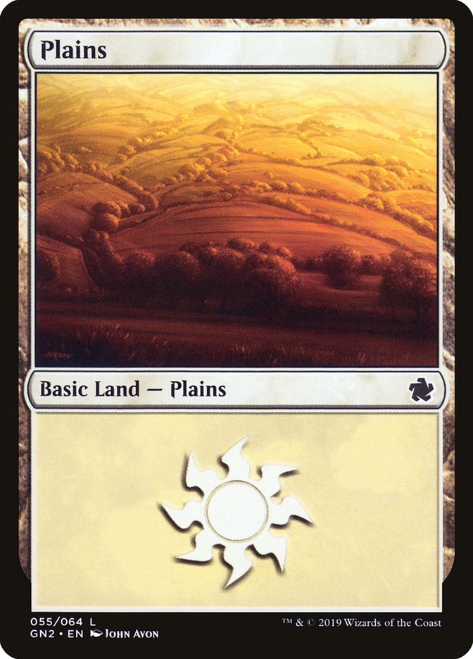 Plains (55) [Game Night 2019] | Shuffle n Cut Hobbies & Games