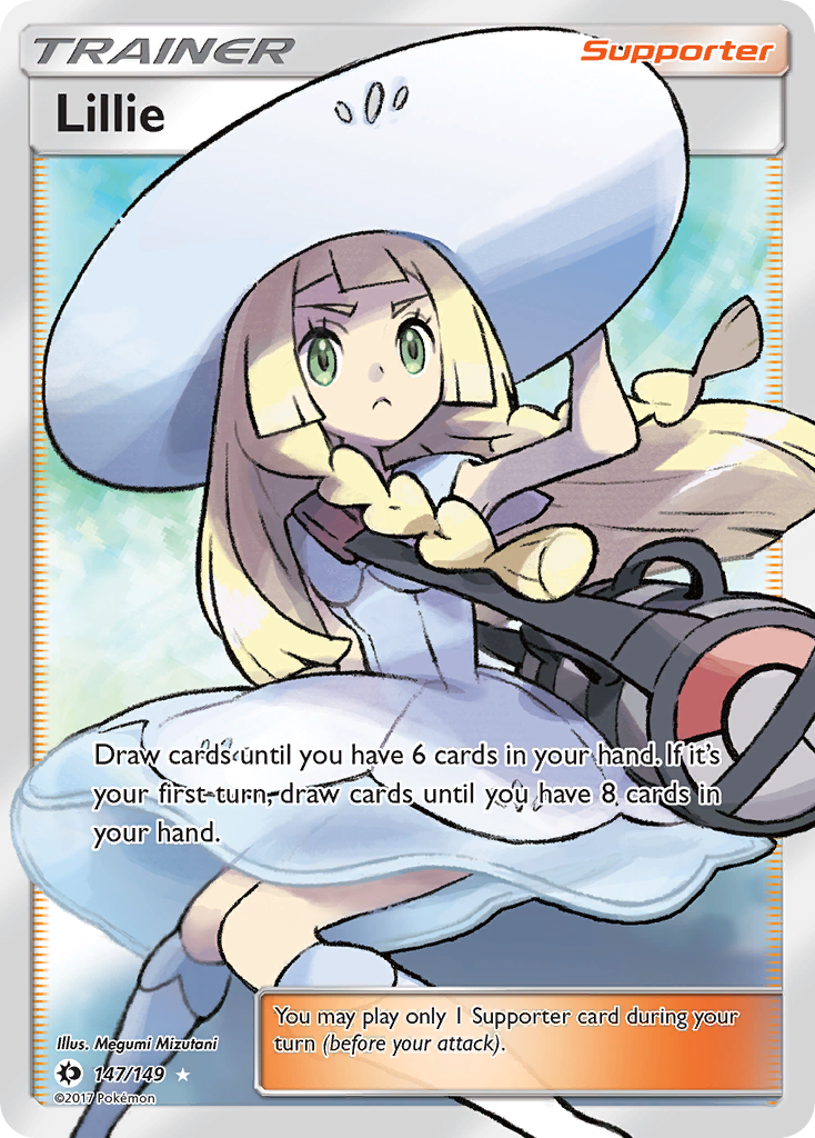 Lillie (147/149) [Sun & Moon: Base Set] | Shuffle n Cut Hobbies & Games