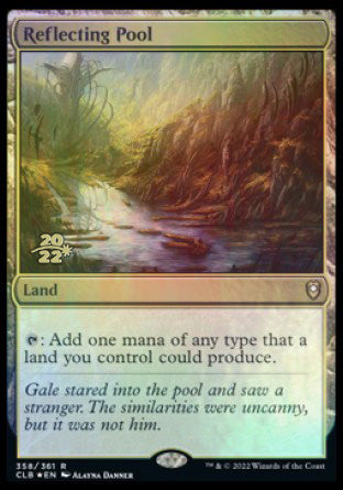 Reflecting Pool [Commander Legends: Battle for Baldur's Gate Prerelease Promos] | Shuffle n Cut Hobbies & Games