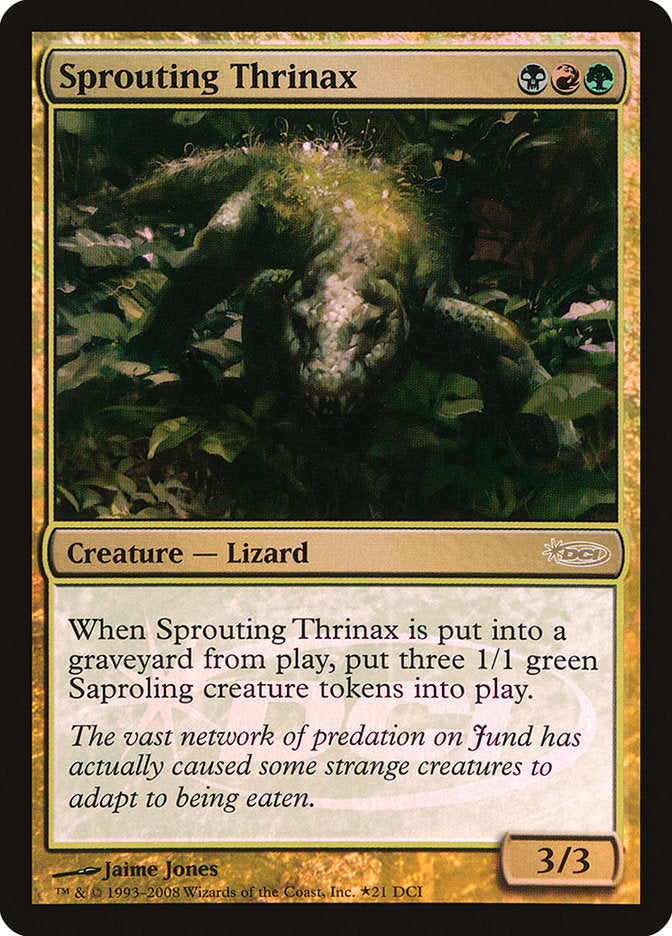 Sprouting Thrinax [Wizards Play Network 2008] | Shuffle n Cut Hobbies & Games