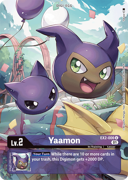 Yaamon [EX2-006] (Alternate Art) [Digital Hazard] | Shuffle n Cut Hobbies & Games