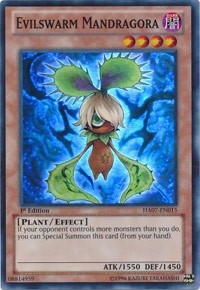 Evilswarm Mandragora [HA07-EN015] Super Rare | Shuffle n Cut Hobbies & Games