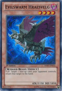 Evilswarm Hraesvelg [HA07-EN016] Super Rare | Shuffle n Cut Hobbies & Games