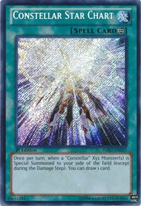 Constellar Star Chart [HA07-EN027] Secret Rare | Shuffle n Cut Hobbies & Games