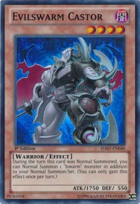 Evilswarm Castor [HA07-EN048] Super Rare | Shuffle n Cut Hobbies & Games