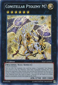 Constellar Ptolemy M7 [HA07-EN062] Secret Rare | Shuffle n Cut Hobbies & Games