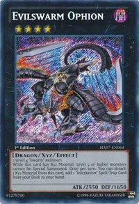 Evilswarm Ophion [HA07-EN064] Secret Rare | Shuffle n Cut Hobbies & Games